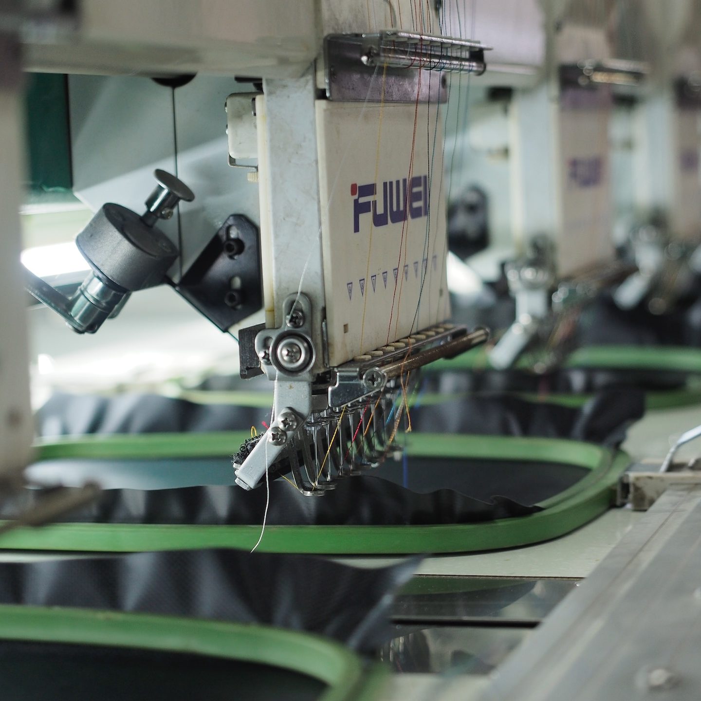 white sewing machine